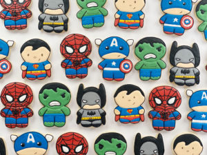 Cute Superheros Cookies