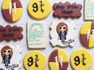 Harry Potter Birthday Cookies